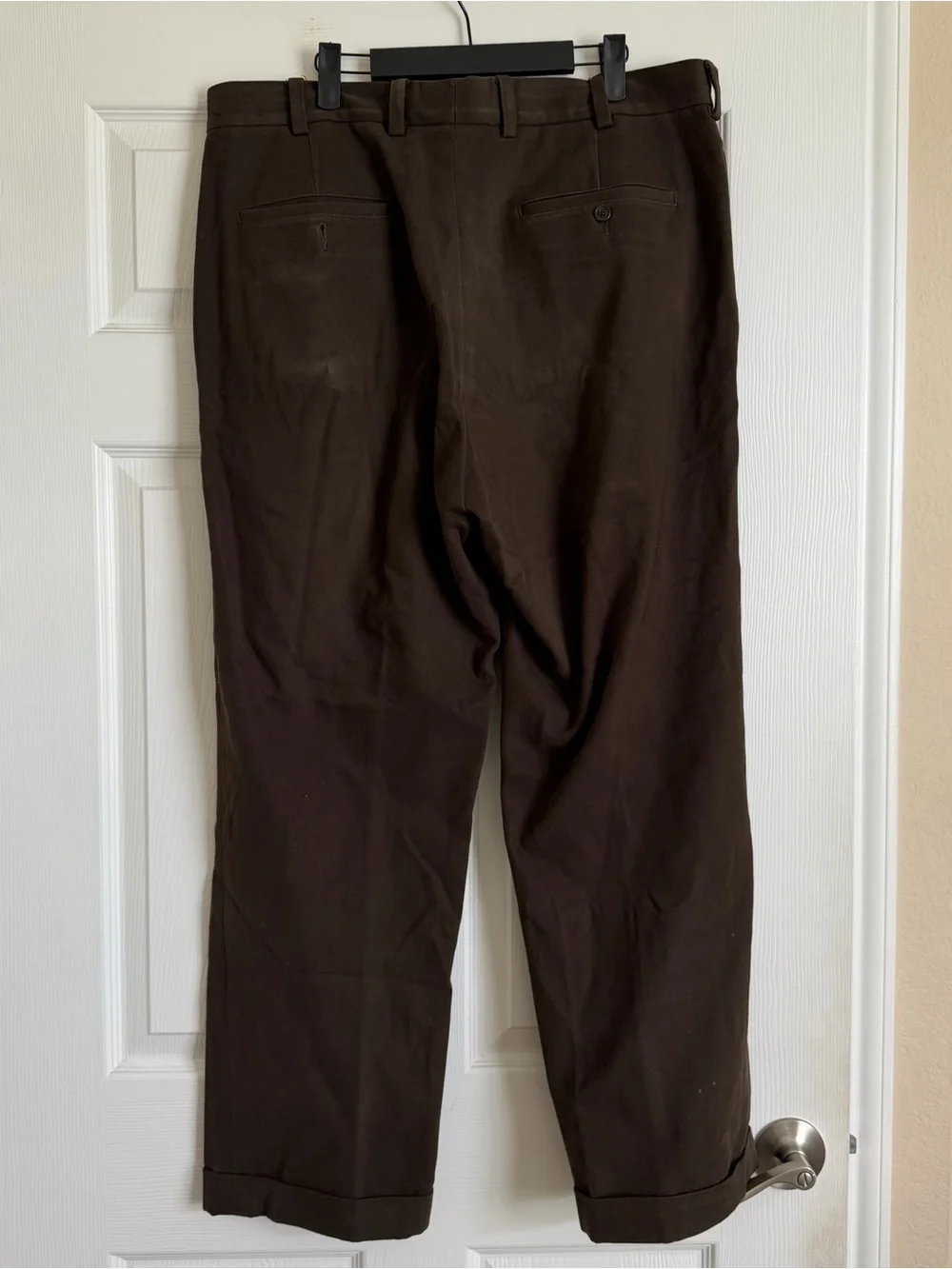 Brooks Brothers Brown Pleated Men’s Dress Pants